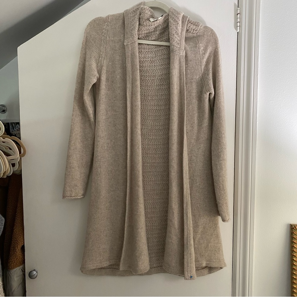 Kingcross Cashmere Hooded Sweater Size M